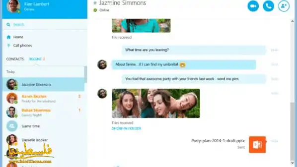 “سكايب” تحدث برنامجها الخاص بنظام تشغيل ويندوز