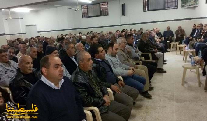 (تحت المقال - 1) - أهالي بلدة حطين وال شبايطة يودعون الراحل أحمد محمود شبايطة