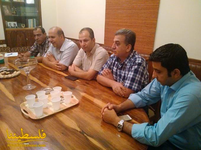 قيادة حركة "فتح" تلتقي حزب الكتائب اللبنانية في البقاع
