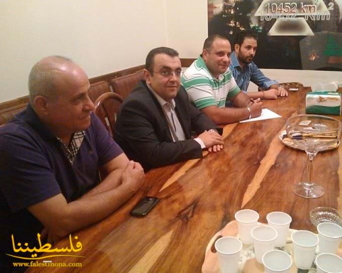 قيادة حركة "فتح" تلتقي حزب الكتائب اللبنانية في البقاع