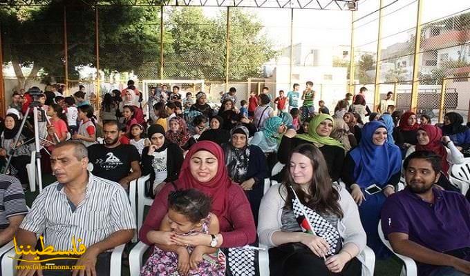 (تحت المقال - 1) - مهرجان فني نصرةً للأقصى ودعماً للأسرى في مخيم الرشيدية