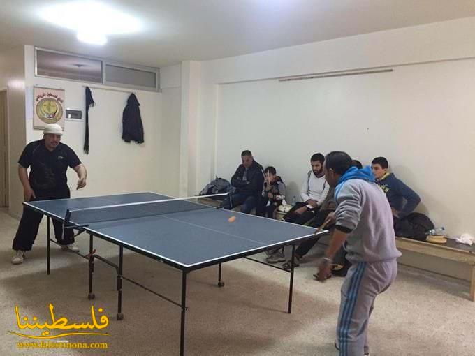 (تحت المقال - 1) - الاتحاد الفلسطيني لكرة الطاولة يرعى بطولة "دعم الصندوق الخيري لمساعدة مرضى السرطان" في نهر البارد