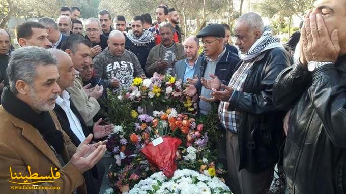 مخيم برج البراجنة يحيي الذكرى الرابعة لاستشهاد الشهيد القائد عرسان الهابط