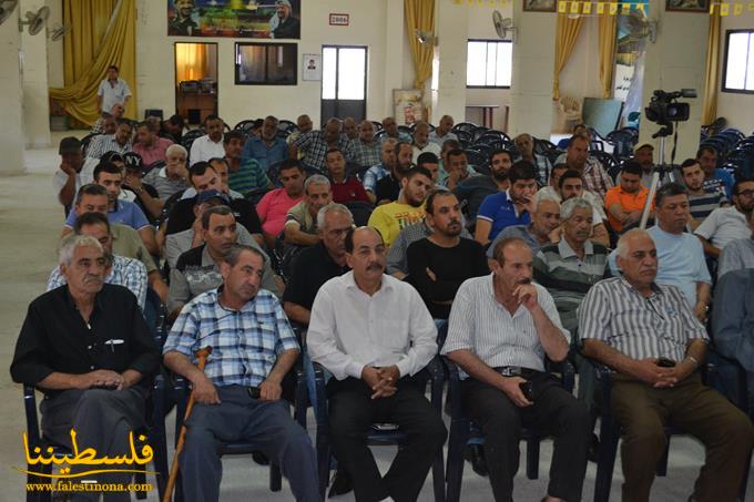 (تحت المقال - 3) - شناعة يحاضر في صور حول آخر التطورات السياسية الفلسطينية