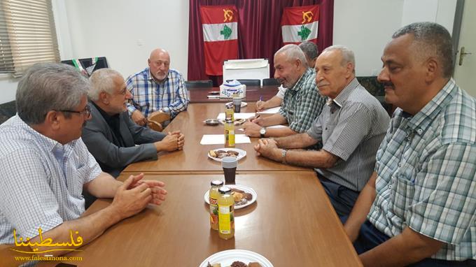 (تحت المقال - 1) - وفد قيادي من حركة "فتح" في الشَّمال يزور الحزب الشيوعي اللبناني