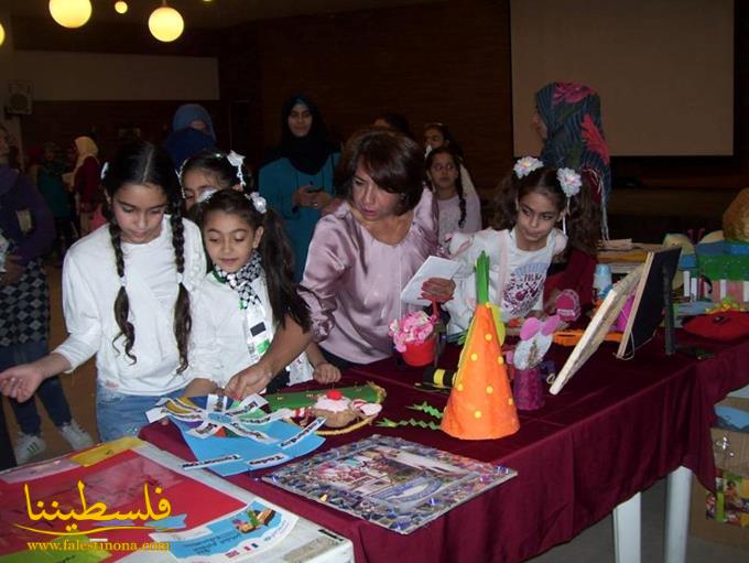 جَمعية أرض الإنسان تَفتَتِح مَعرَض "المشروع التعليمي" بالشَّراكة مع اليونيسيف واتِّحاد المَرأة ونبع في صيدا