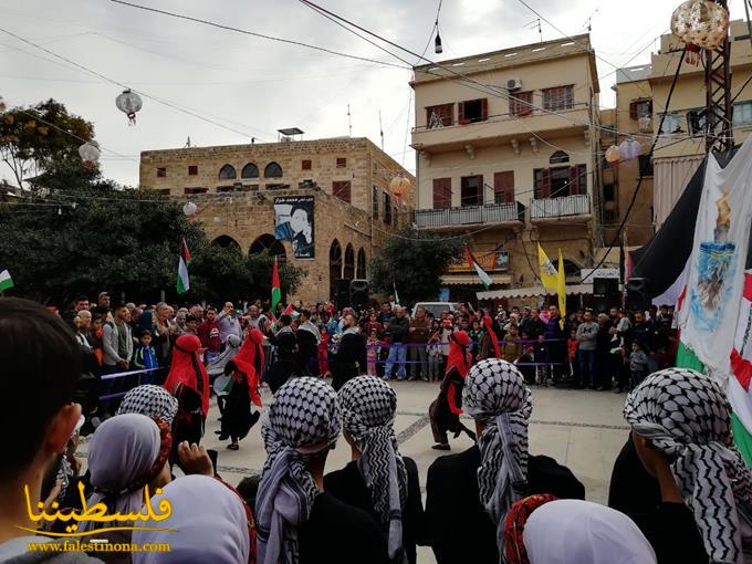 المكتب الفني الحركي يُنظِّم لوحاتٍ فنيّةً دعمًا للقدس في صيدا