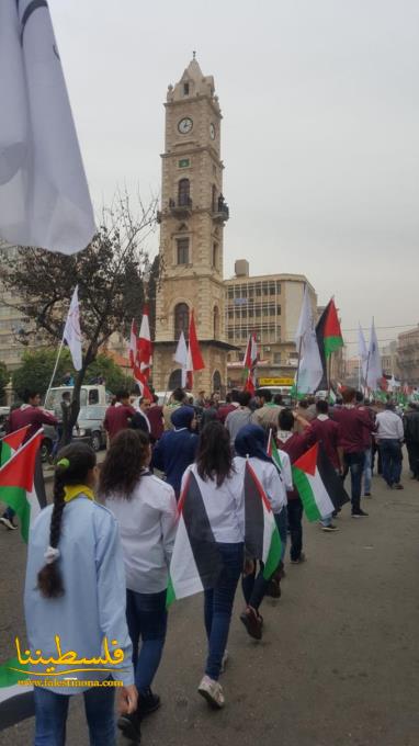 طرابلس تنتصر لفلسطين والقدس بمسيرةٍ جماهيريةٍ حاشدةٍ