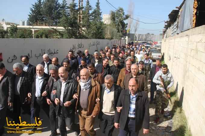 حزب الشَّعب الفلسطيني في صيدا يُحيي ذكرى تأسيسه بمسيرة وفاء لشُّهداء