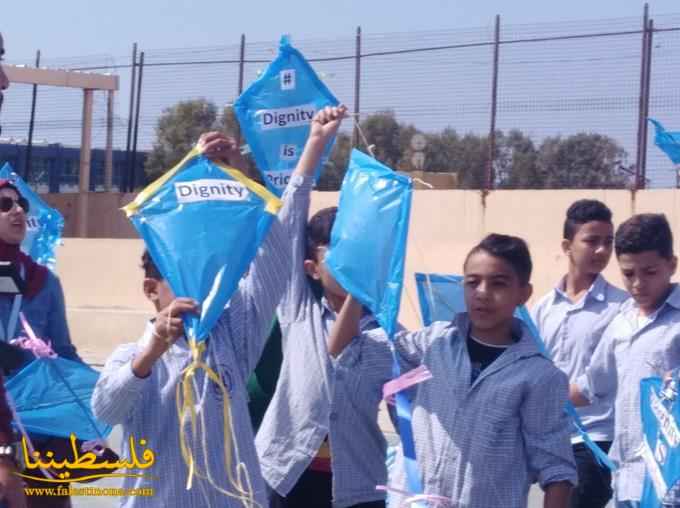 (تحت المقال - 2) - "فتح" - منطقة صور تُشارك في نشاط لمدارس "الأونروا" ضمن حملة "الكرامة لا تُقدَّر بثمن"