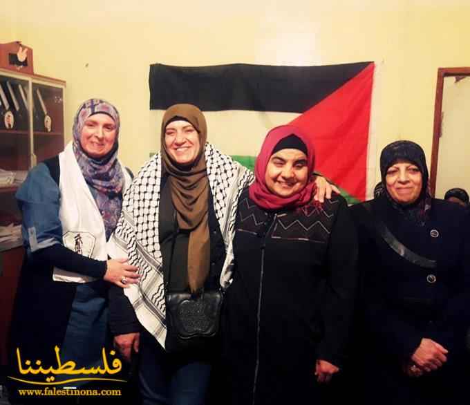 (تحت المقال - 1) - الإتحاد العام للمرأة الفلسطينيَّة في البقاع يكرِّم ثُلَّة من الأخوات في يوم العمَّال