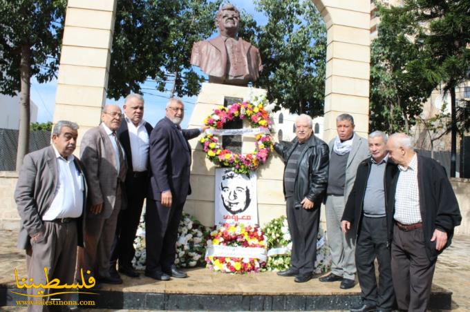 (تحت المقال - 19) - "فتح" تُشارك في مسيرة إحياء الذكرى الـ٤٥ لاستشهاد المناضل العروبيّ معروف سعد في صيدا