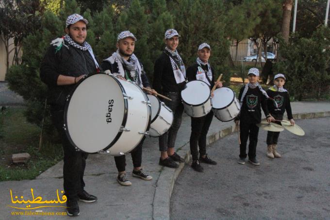 (تحت المقال - 14) - الاتّحاد العام لطلبة فلسطين يُكرِّم الطلاب المتفوّقين في ثانويات صيدا