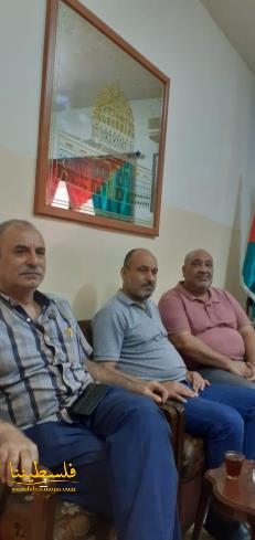 (تحت المقال - 1) - العميد شبايطة يستقبل وفدًا من "جبهة التحرير الفلسطينية"