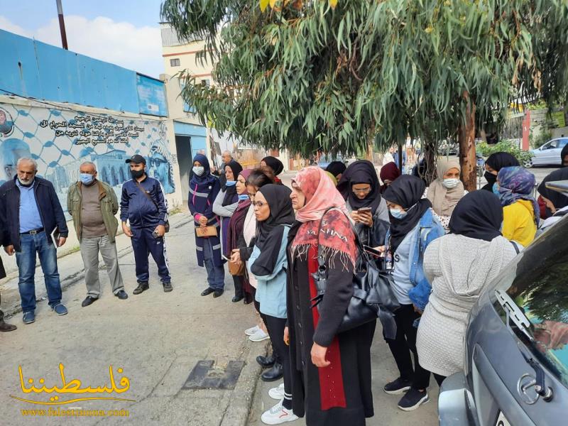 (تحت المقال - 37) - اعتصامٌ في مخيَّم عين الحلوة تمسكًا بوكالة الأونروا ورفضًا لتقليصاتها