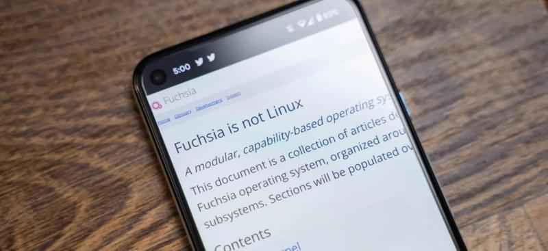 Fuchsia OS يشغل برامج أندرويد ولينكس محليًا