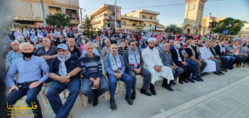 (تحت المقال - 4) - وقفةٌ تضامنيةٌ مع القضية الفلسطينية المحقة ودعمًا لثوارها الأحرار في برالياس