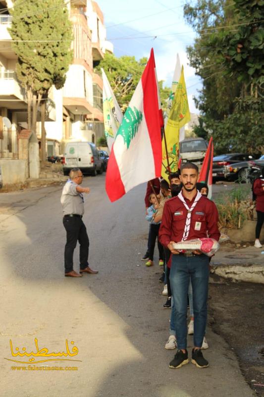 (تحت المقال - 10) - مجموعة نادي العودة الكشفية تحيي ذكرى المولد النَّبوي الشَّريف في إقليم الخروب