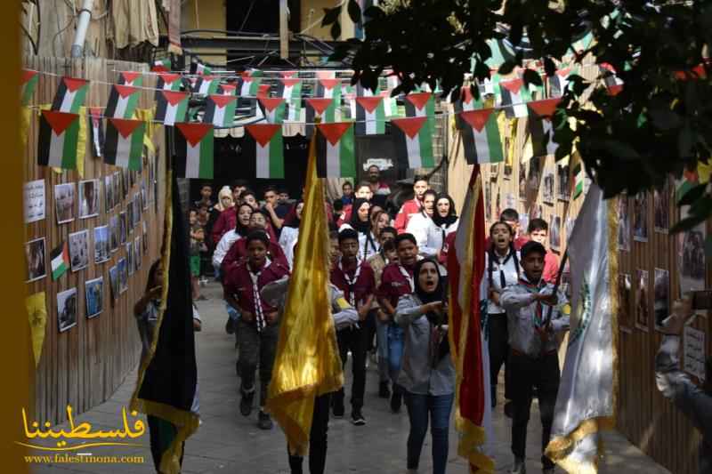 (تحت المقال - 6) - حركة "فتح" - الشُّعبة الجنوبية تفتتح معرض الشهيد أبو عمّار في مخيّم برج البراجنة