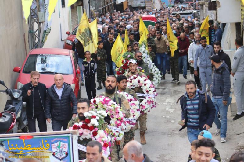 حركة "فتح" تشيِّع القيادي أكرم بكار في مخيّم البرج الشّمالي