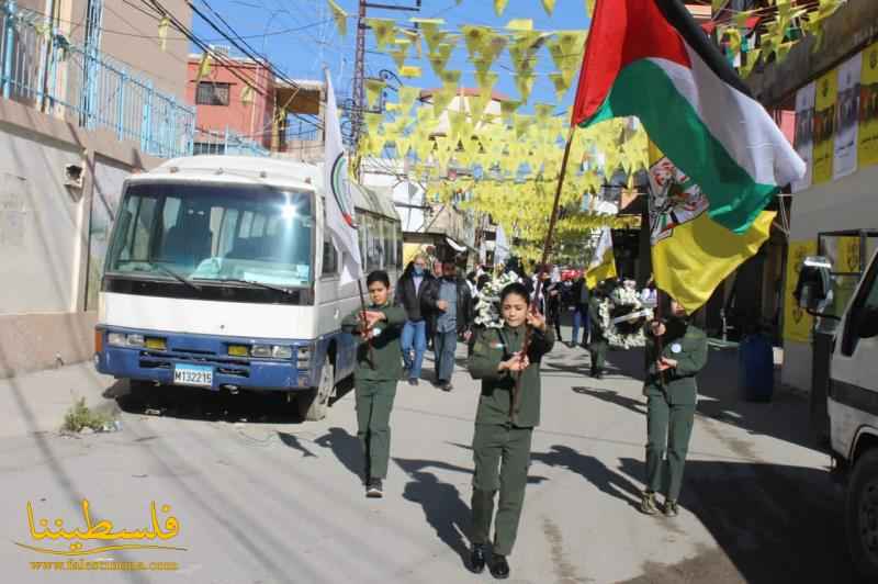 حركة "فتح" وفصائل "م.ت.ف" تُحيي يوم الشّهيد الفلسطيني في مخيّم عين الحلوة