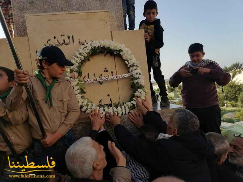 مسيرة وفاء رمزية إحياءً ليوم الشهيد الفلسطيني في مخيّم نهر البارد