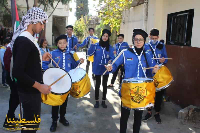 حركة "فتح" وفصائل "م.ت.ف" تُحيي يوم الشّهيد الفلسطيني في مخيّم عين الحلوة