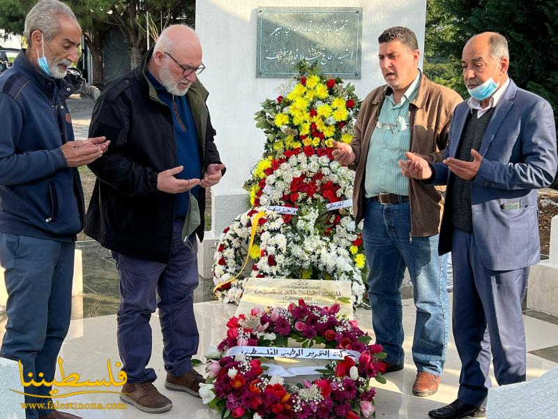 حركة "فتح" في صور تشارك حزب الله في إحياء ذكرى قادتها الشُّهداء وتكلِّل النَّصب التِّذكاري للشّهيد عماد مغنية بالزهور