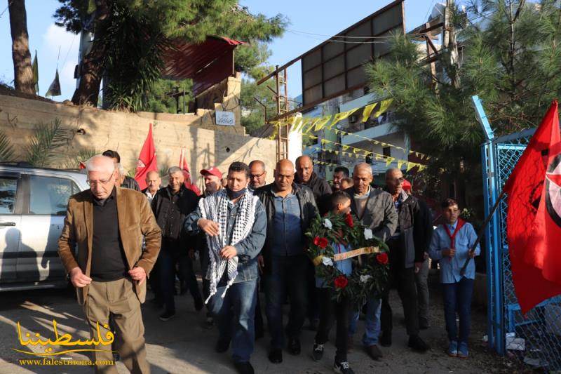 (تحت المقال - 2) - قيادة حركة "فتح" في صور تشارك الجّبهة الديمقراطيّة لتحرير فلسطين ذكرى انطلاقتها