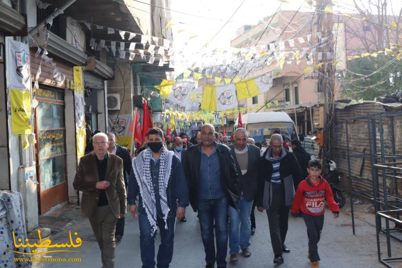 (تحت المقال - 8) - قيادة حركة "فتح" في صور تشارك الجّبهة الديمقراطيّة لتحرير فلسطين ذكرى انطلاقتها