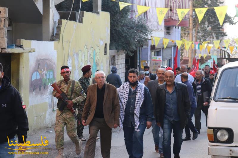 (تحت المقال - 11) - قيادة حركة "فتح" في صور تشارك الجّبهة الديمقراطيّة لتحرير فلسطين ذكرى انطلاقتها