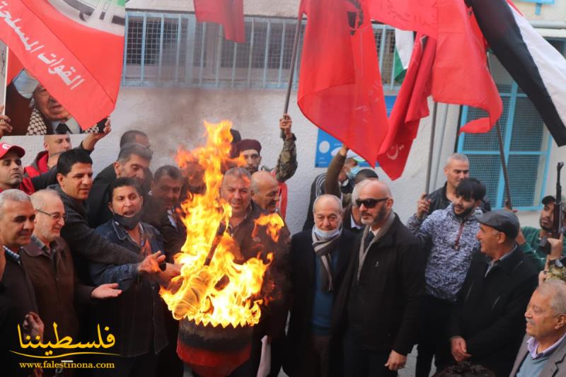 (تحت المقال - 15) - حركة "فتح" في صور تشارك الجَّبهة الديمقراطية لتحرير فلسطين إيقاد شعلتها ال "٥٣"