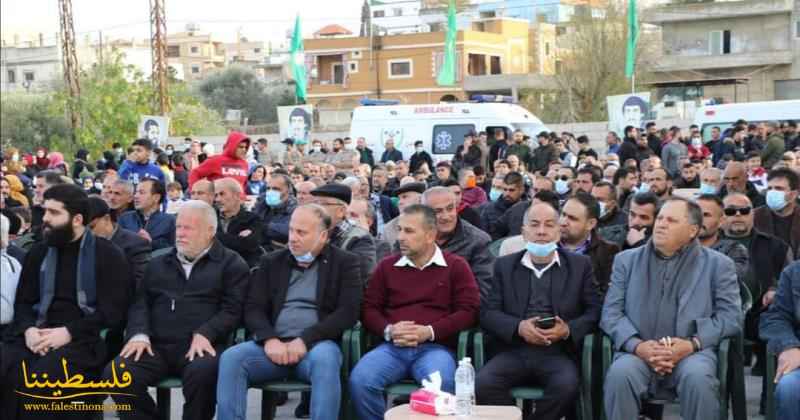 (تحت المقال - 7) - حركة "فتح" في صور تُشارك حركة أمل بإحياء ذكرى استشهاد القادة محمد سعد وخليل جرادة