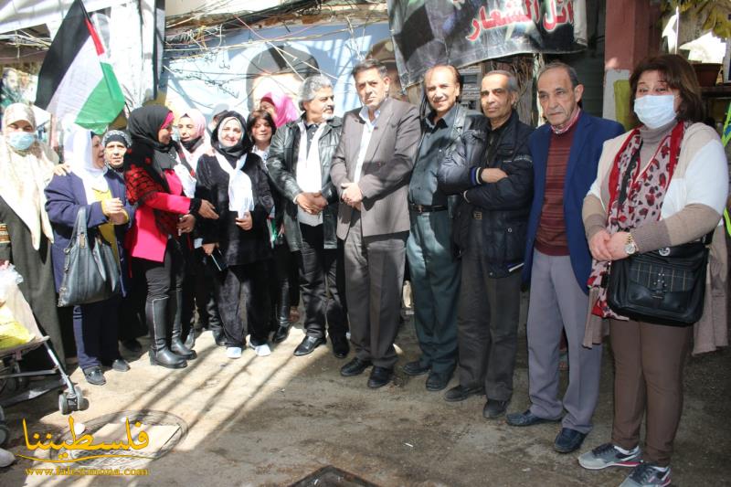 (تحت المقال - 15) - الاتحاد العام للمرأة الفلسطينية فرع لبنان يحيي يوم المرأة العالمي في مخيم شاتيلا