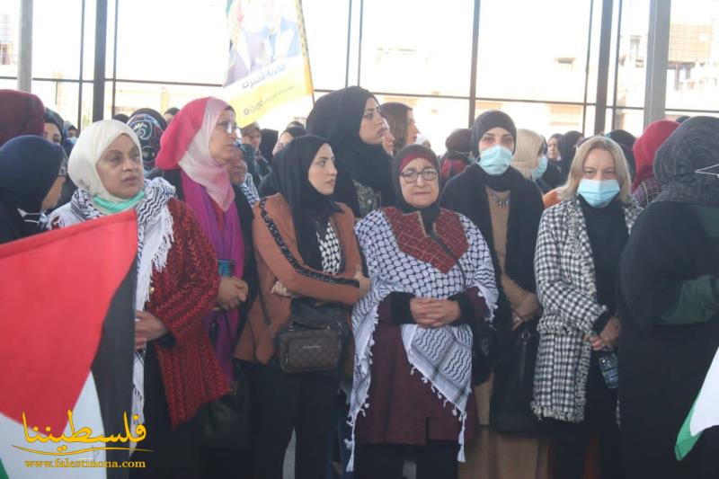 (تحت المقال - 22) - الإتحاد العام للمرأة الفلسطينية يحيي اليوم العالمي للمرأة في عين الحلوة