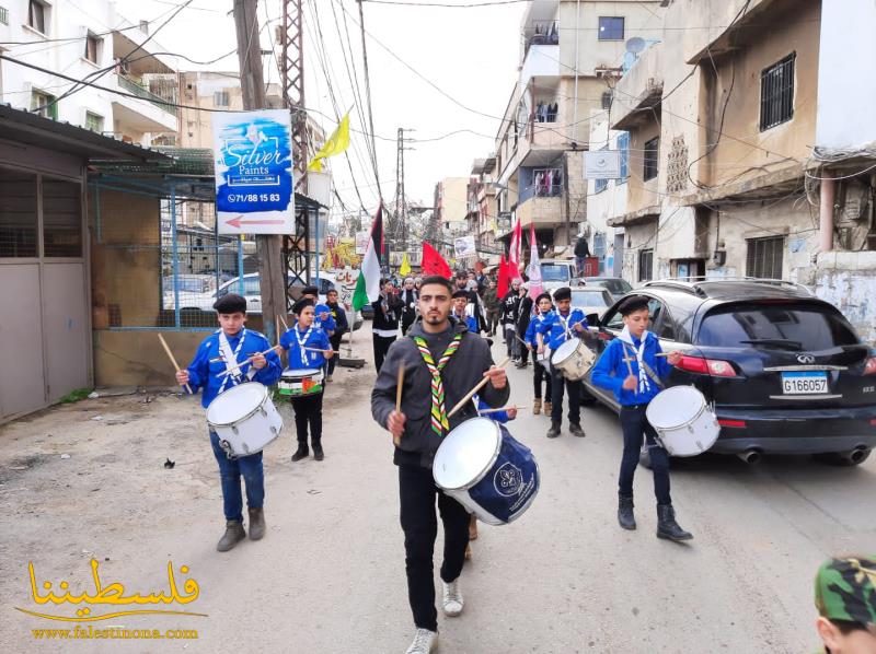 (تحت المقال - 2) - حركة "فتح" تشارك "فدا" إحياء ذكرى انطلاقتها ال"٣٢" في مخيم البداوي