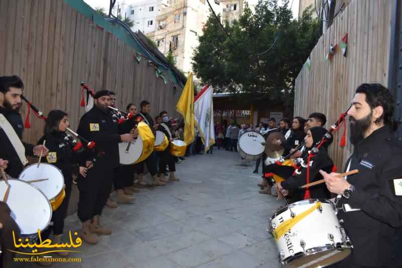 (تحت المقال - 11) - "فتح" تُحيي مناسبات شهر آذار الوطنية باحتفال جماهيري حاشد في مخيّم برج البراجنة