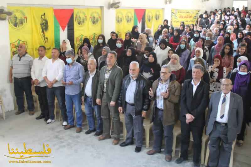 (تحت المقال - 36) - "فتح" تُنظّم مهرجانًا جماهيريًا في مخيّم عين الحلوة نُصرةً للهبة الشعبية في الأقصى وجنين