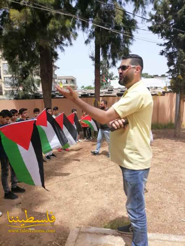 (تحت المقال - 1) - محاضرةٌ حول تاريخ وجغرافية فلسطين للأشبال والزهرات في مخيّم البداوي