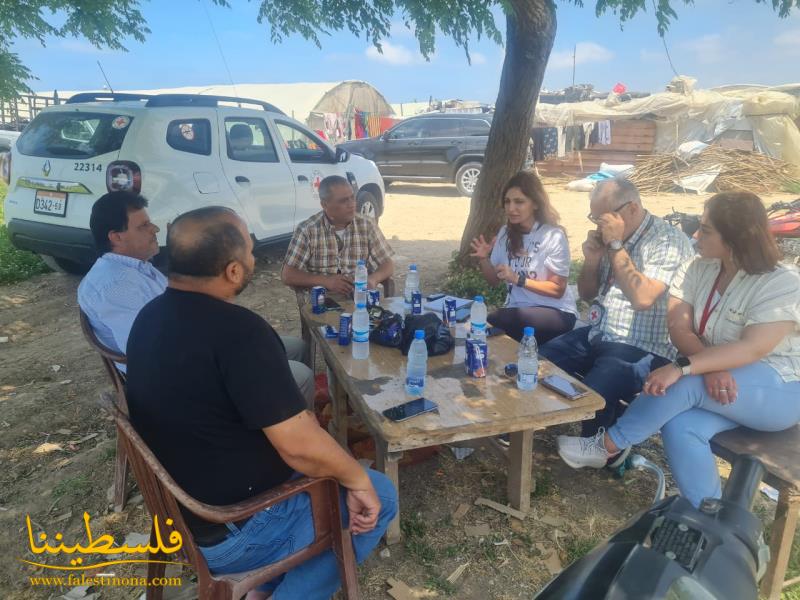 اتحاد نقابات عمَّال فلسطين- فرع لبنان يبحث أوضاع  الصيادين مع الصليب الأحمر الدولي في صور