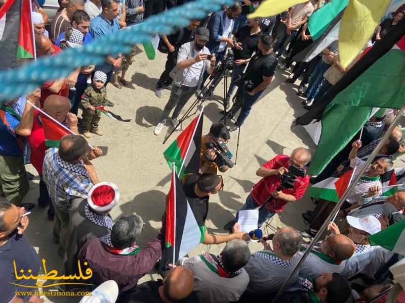 (تحت المقال - 6) - فصائل المقاومة الفلسطينية في البقاع تستنفر أبناء شعبنا لرفع العلم الفلسطيني بمسيرة جماهيرية