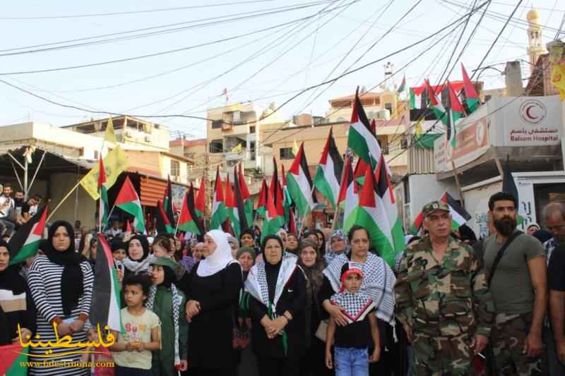 (تحت المقال - 2) - مخيّمات منطقة صور وتجمُّعاتها تنظّم وقفات دعم لشعبنا في القدس ورفضًا لمسيرة الأعلام الإسرائيلية