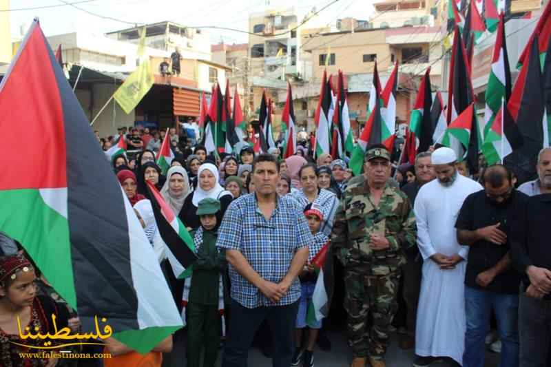 (تحت المقال - 8) - مخيّمات منطقة صور وتجمُّعاتها تنظّم وقفات دعم لشعبنا في القدس ورفضًا لمسيرة الأعلام الإسرائيلية