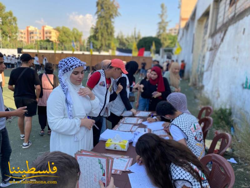 (تحت المقال - 8) - مهرجانٌ طلابيٌّ حاشدٌ في البداوي تكريمًا للطَّلبة النَّاجحين في الشَّهادات الرسميَّة