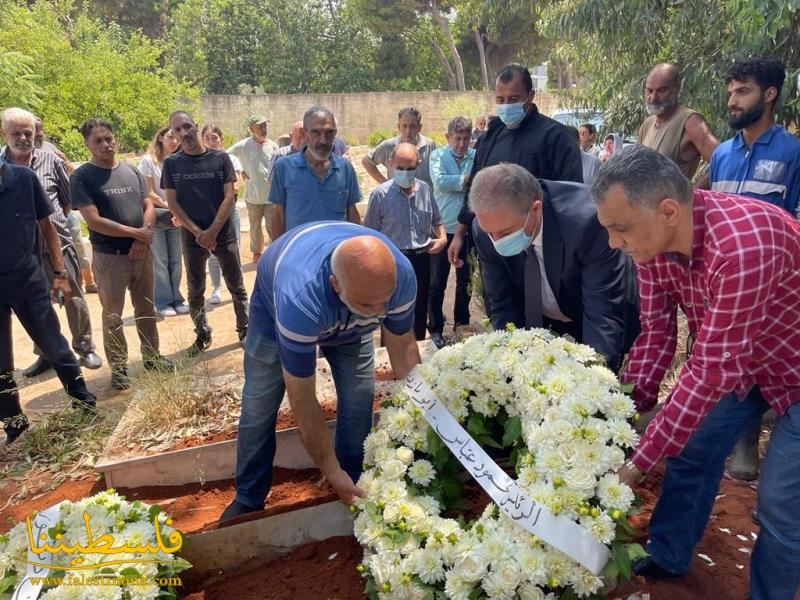 (تحت المقال - 5) - السَّفير دبور ينعى المناضل الوطني الكبير زكريا عبد الرحيم "أبو يحيى" ويشارك في مراسم تشييعه