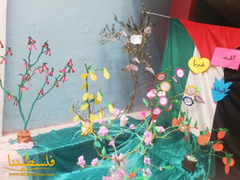 (تحت المقال - 1) - الإتحاد العام للمرأة الفلسطينية ينظِّم معرضاً ختامياً للنشاط الصيفي في البداوي