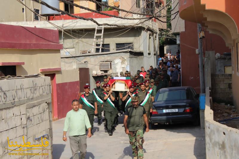 (تحت المقال - 14) - حركة "فتح" في صور تشيِّع الشّهيد سميح حمدان "أبو منهل"  في مخيَّم الرَّشيدية