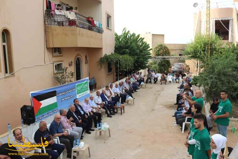 (تحت المقال - 9) - برعاية سفارة دولة فلسطين.. جمعية (HELP DUNYA) تفتتح مشروع بناء خزان المياه في تجمع كفربدا