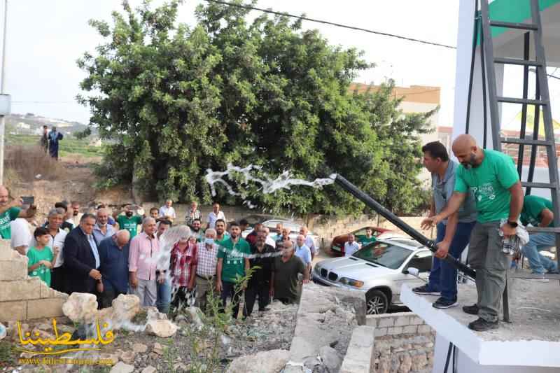 (تحت المقال - 11) - برعاية سفارة دولة فلسطين.. جمعية (HELP DUNYA) تفتتح مشروع بناء خزان المياه في تجمع كفربدا