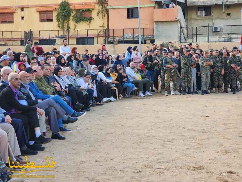 (تحت المقال - 22) - في ذكرى الياسر.. "فتح" وقوات الأمن الوطني في منطقة صيدا تُخرِّج ثُلّةً من عساكرها في عين الحلوة